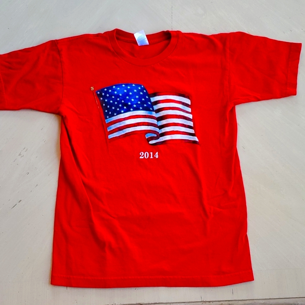 🌺3 for $10 Flag Tee